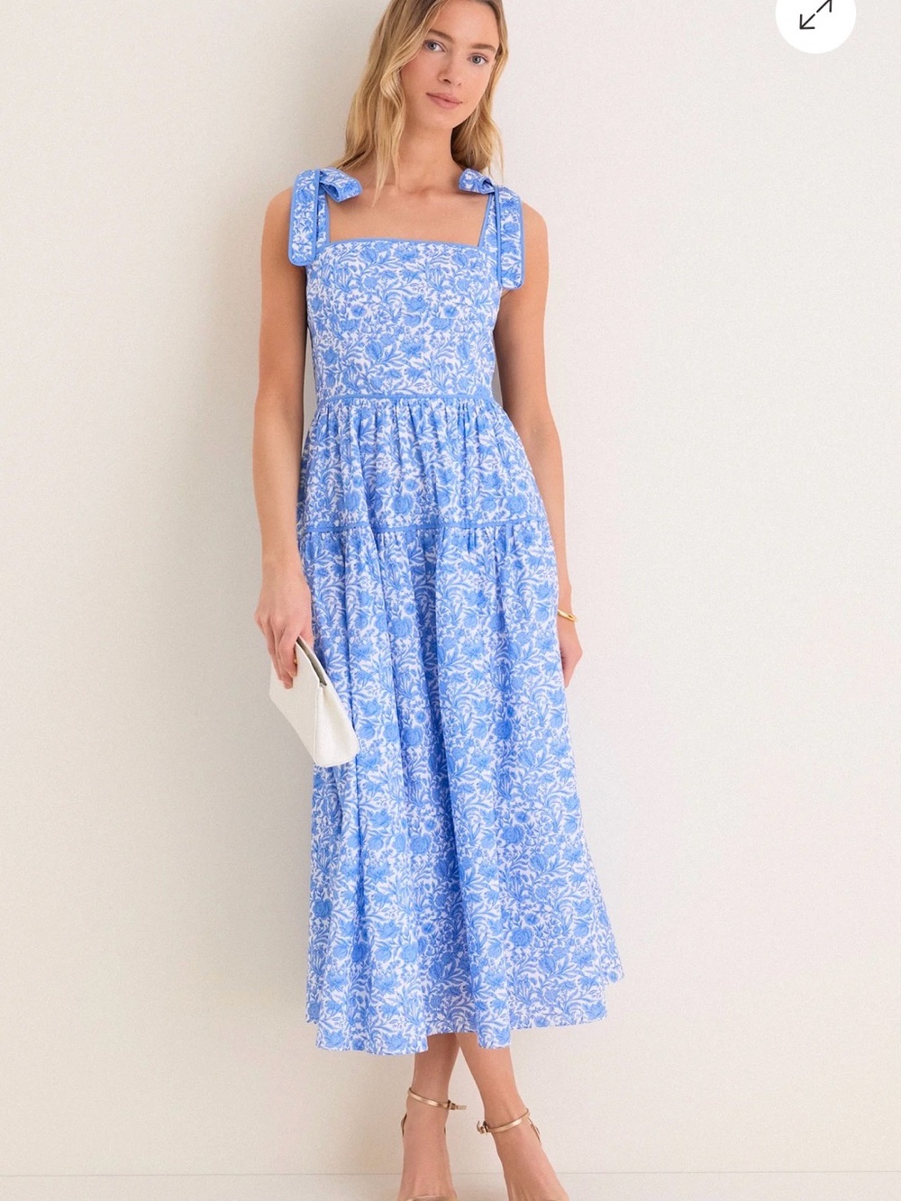 Tuckernuck - Chinoiserie Floral Julie Maxi Dress